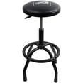 thumbnail image 1 of PONO 300-Pound Adjustable Height Bar Stool, Pneumatic Swivel Bar Stool, 360 Degree Swivel, Heavy Duty Steel Frame Stool Perfect for Home, Bar, Garage and Shop, Black, 1 of 8