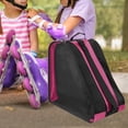 thumbnail image 1 of PONPRNGY 1 Pcs Roller Skate Bag, Adjustable Shoulder Strap Ice Skate Bag for Girls, Boys & Adults, Large Capacity Inline & Most Roller Skating Accessories, 1 of 6