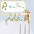 thumbnail image 1 of PONPRNGY 1PC Portable Folding Clothes Hangers Clothes Drying Rack for Travel, 1 of 7