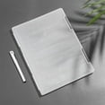 thumbnail image 1 of PONPRNGY 1Pc Clear A4 File Box Document Plastic Storage Box Paper Plastic Case Board Game Storage Containers Magazine Protector File Holder with Buckle, 1 of 3