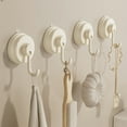 thumbnail image 1 of PONPRNGY 1Pc Plastic Suction Cup Hooks for Shower, Shower Hooks for Inside Shower,Mounting on Glass Doors,Tile, Mirrors, Metals,Hooks for Hanging Towels, Robe, Loofah, Jackets, 1 of 6