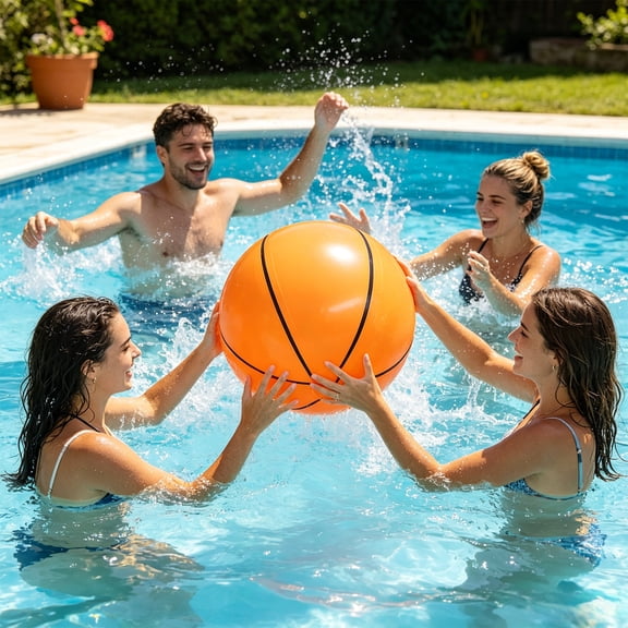 PONPRNGY 1Pc Small Inflatable Sports Ball, Inflatable Beach Ball Baseballs Soccer Rainbow Basketball Football for Sport Birthday Party Favor