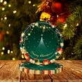 thumbnail image 1 of PONPRNGY 32PCS Christmas Party Supplies - Paper Plates in Red & Green - Serves 32 - Xmas Tree Party Decorations & Favors, 1 of 9