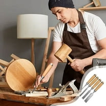 PONPRNGY 4PCS Wood Knife Kit Set Wood Carving Kit,Professional Chisel Set, including Small, Middle, Large size