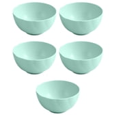 PONPRNGY Cereal Bowls, Small Serving Bowl -Snack, Pasta, Salad, Rice, Oatmeal, Kids- Shatter Proof, Food Safe, BPA Free, Dishwasher Safe, 6-Piece Set