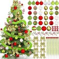 thumbnail image 1 of PONPRNGY Christmas 109pcs Christmas Tree Decoration Shiny Christmas Ball Ornaments, 1 of 8