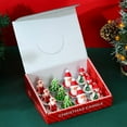 thumbnail image 1 of PONPRNGY Christmas Candle Set - Includes 12 Christmas Tealight Candles in Festive Designs - Indoor Christmas Decorations - Xmas Party Supplies - Tealight Candles for Holiday Décor, 1 of 3
