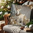 thumbnail image 1 of PONPRNGY Christmas Pillow Set Christmas Tree Reindeer Snowman Decorative Sofa Ambience Sense of Decorative Linen Pillow, 1 of 6