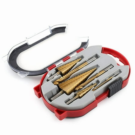 PONPRNGY Step Drill Groove Saw Drill Set