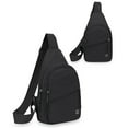thumbnail image 1 of PONPRNGY Crossbody Sling Bag for Women Men, Casual Cross Body Sling Bags, Lightweight Chest Bag for Outdoor Hiking Travel, 1 of 4