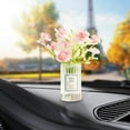 thumbnail image 1 of PONPRNGY Cute Mini Blossom in Flower Vase, Fresh Car Ornaments, Car Rearview Mirror Ornaments Funny Dashboard Decorations Kawaii Car Interior Accessories for Women Gifts, 1 of 5