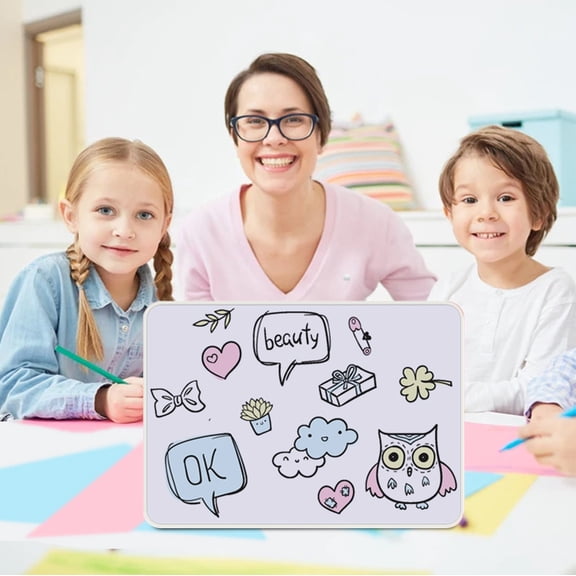PONPRNGY Double-sided Magnetic Writing Board Memo Board Suitable for office Home Student School Whiteboard