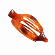 PONPRNGY Flat Hair Clips for Women, 1 Pack Claw Clips for Medium Thick Curly Hair, Strong Hold No Slip Grip Hair Claw Clips, Mother's day Gifts