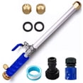 thumbnail image 1 of PONPRNGY High Pressure Power Washer, Watering Sprayer Cleaning Tool, Hydro Jet Nozzle Power Washer, Tool Pressure Washer Extension Wand with Hose Nozzles for Garden Hose and Car Washing, 1 of 9