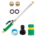 thumbnail image 1 of PONPRNGY High Pressure Power Washer, Watering Sprayer Cleaning Tool, Hydro Jet Nozzle Power Washer, Tool Pressure Washer Extension Wand with Hose Nozzles for Garden Hose and Car Washing, 1 of 6
