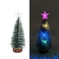 thumbnail image 1 of PONPRNGY Mini Christmas Tree with Lights, Multi-Color Artificial Tabletop Small Christmas Tree, Bottle Brush Xmas Trees for Christmas Decorations, 1 of 4