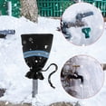 thumbnail image 1 of PONPRNGY Outdoor Faucet Covers for Winter Freeze Protection, 1 Pack Hose Bib Cover, Water Spigot Covers Winter Insulated, Pipe Wrap Insulation Cover Socks Outside Faucet Freeze Protector, 1 of 6