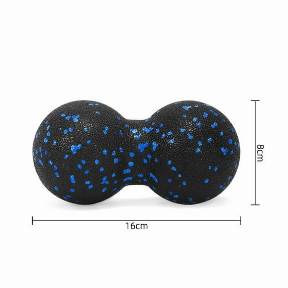 PONPRNGY Peanut Massage Ball - Double Lacrosse Massage Ball & Mobility Ball - Deep Tissue Massage Tool for Myofascial Release, Muscle Relaxer, Acupoint Massage