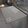 thumbnail image 1 of PONPRNGY Plastic Bathroom Rugs Mat 31x15, Ultra Thin Non Slip Bath Mat Small Quick Dry Absorbent Bath Mat for Bathroom Floor, 1 of 8