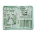 thumbnail image 1 of PONPRNGY Professional Nail Clipper Kit - 30 Pieces Stainless Steel Manicure Kit, Nail Care Tools with Luxurious Travel Case, 1 of 2