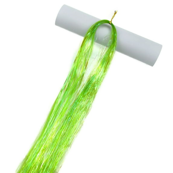 PONPRNGY Rainbow Hair Tinsel 1 pack Tinsel Hair Extensions Shiny Hair Accessories Sparkling Fairy Glitter Hair Extension for Women Girls Kids