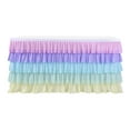 thumbnail image 1 of PONPRNGY Table Skirt for Rectangle Round Tables Chiffon Table Cloth for Birthday Party Decorations Baby Shower Parties Ruffle Table Skirting, 1 of 3