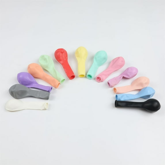 PONPRNGY Thickened balloons, 50PCS Balloons Assorted Colors, Latex Balloons for Kid's Birthday Party, Exquisite Rainbow Balloon, Rianbow Colorful Party Balloons Decorations