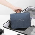 thumbnail image 1 of PONPRNGY Travel Toiletry Bag for Women Men - Portable Hanging Organizer Makeup Bag for Cosmetic, Shampoo, Conditioner, Brushes Set, Cosmetic, Travel Accessories Essentials, 1 of 6