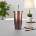 thumbnail image 1 of PONPRNGY Tumbler Double Wall Vacuum Insulated Travel Glitter Mug,Stainless Steel Tumblers with Lid and Straw, Powder Coated Coffee Cups for Woman, 1 of 6