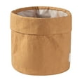 thumbnail image 1 of PONPRNGY Washable Grocery Bag 1 Heavy-Duty Paper Bag Flower Pot - Reusable Kraft Paper Sustainable Shopping Bag for Organizing Pantries Or Kitchens, 1 of 5