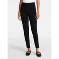 thumbnail image 1 of Time and Tru Women's Ponte Knit Skinny Pants, Sizes S-XXXL, 1 of 6