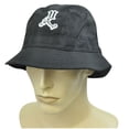 thumbnail image 1 of PONY BLACK WHITE BUCKET BEACH HAT UNISEX NYLON SMALL, 1 of 1