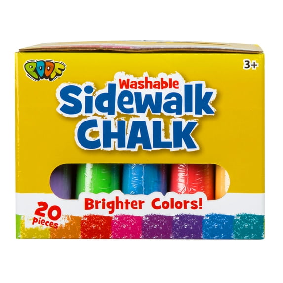 POOF 20pc Sidewalk Chalk