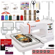 POOLIN EOC07 7.9in x 15in Hoop Area Computerized Embroidery Machine