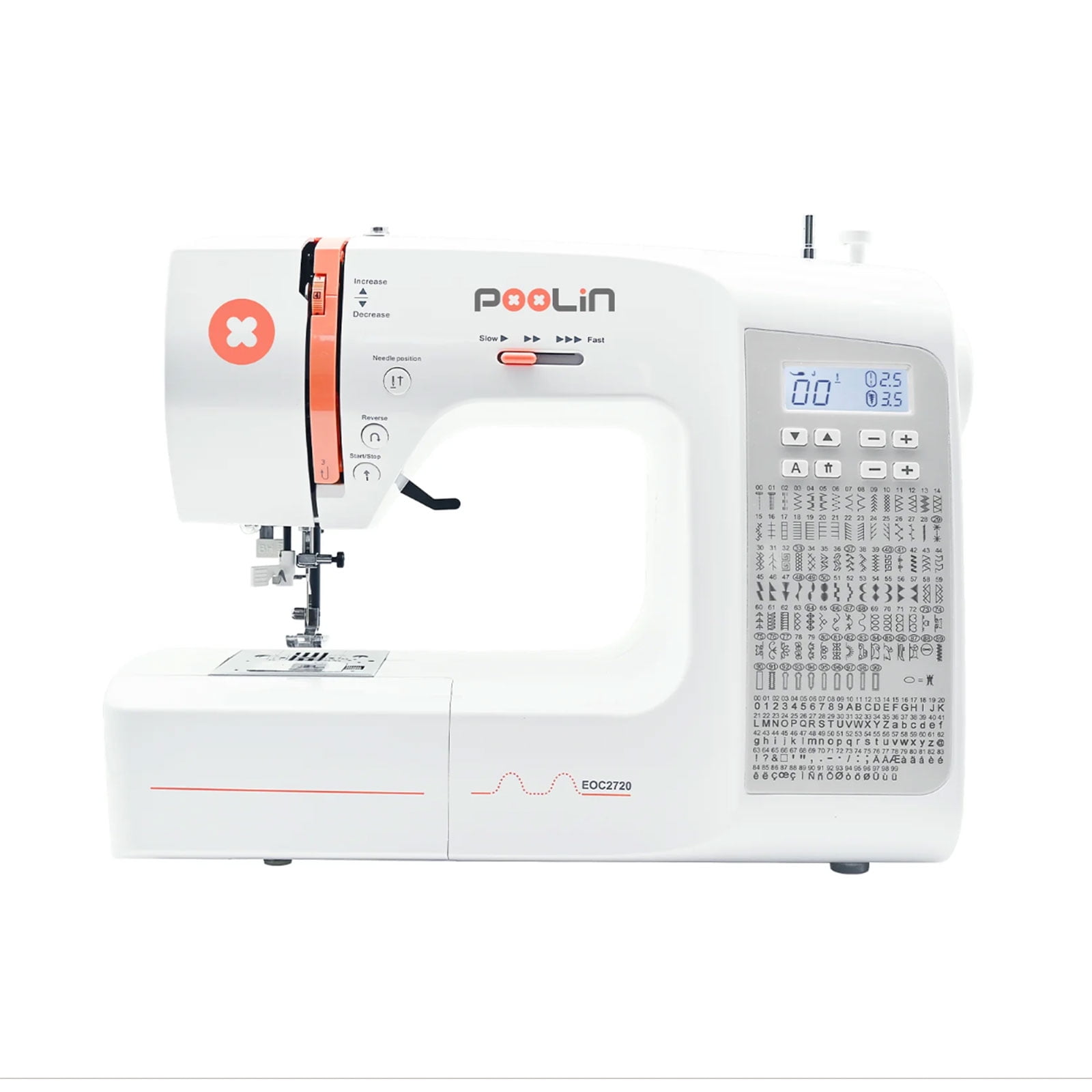  Poolin Computerized Self Threading Sewing Machine