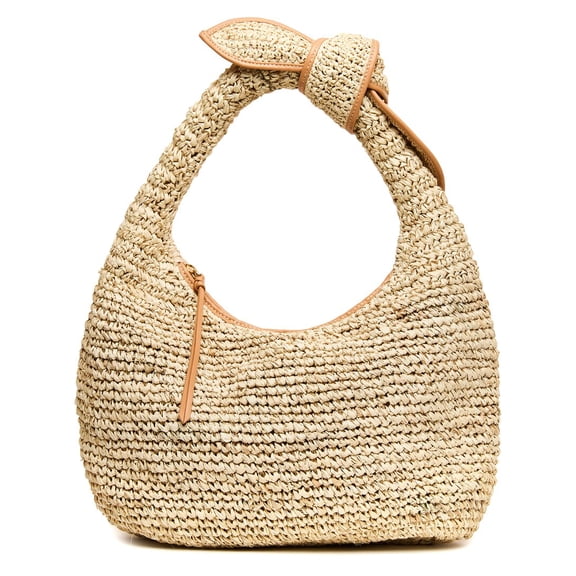 POOLSIDE The Josie Straw Shoulder Bag