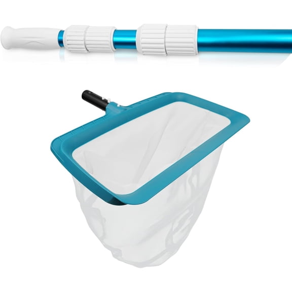 POOLWHALE Pool net with 15ft Pole