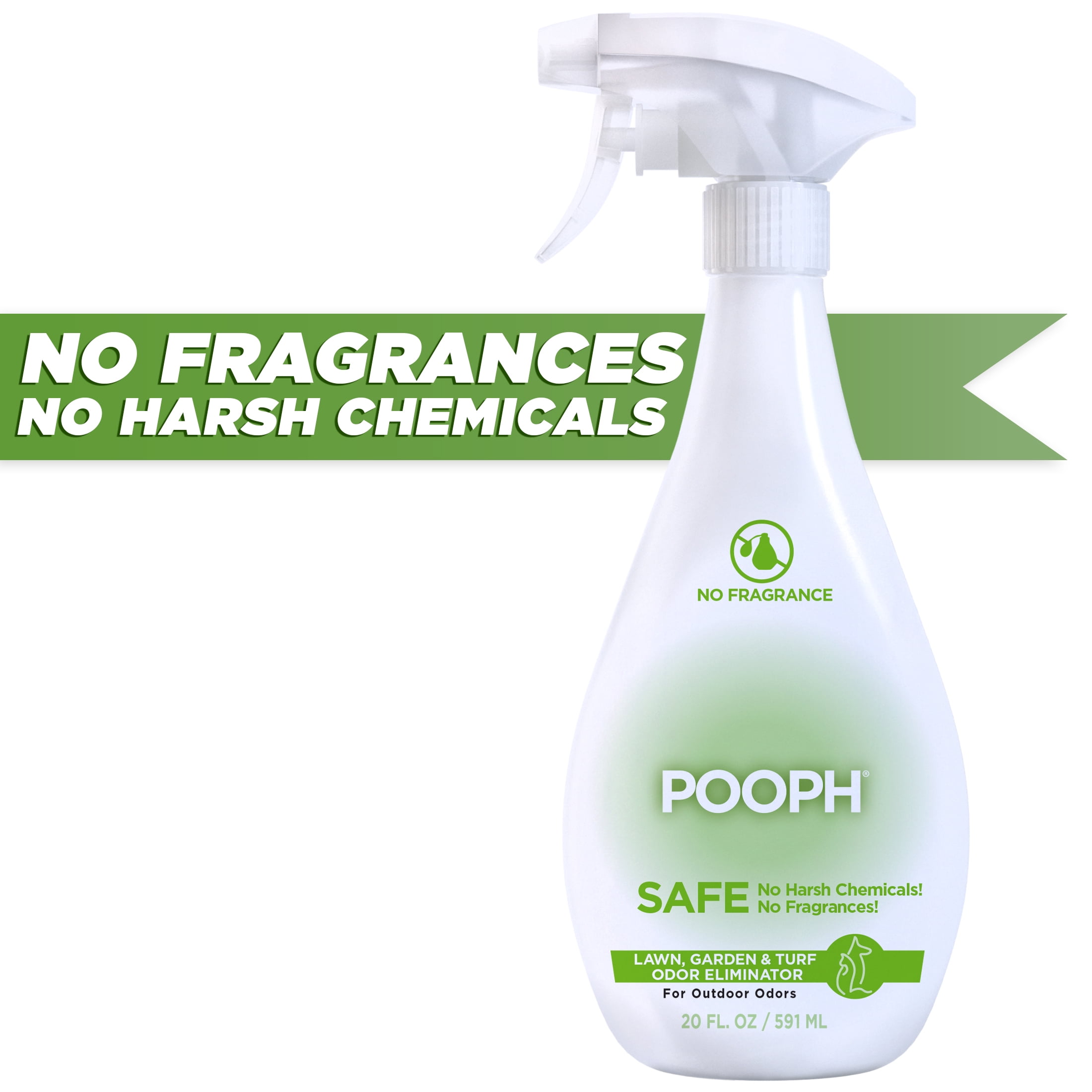 【POHPOOH‼︎】 Pooph Lawn, Garden, & Turf Odor Eliminator Spray, 20 oz, Fragrance