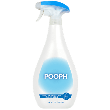 Pooph Pet Odor Eliminator Spray, 24 oz, Fragrance Free, No Harsh Chemicals