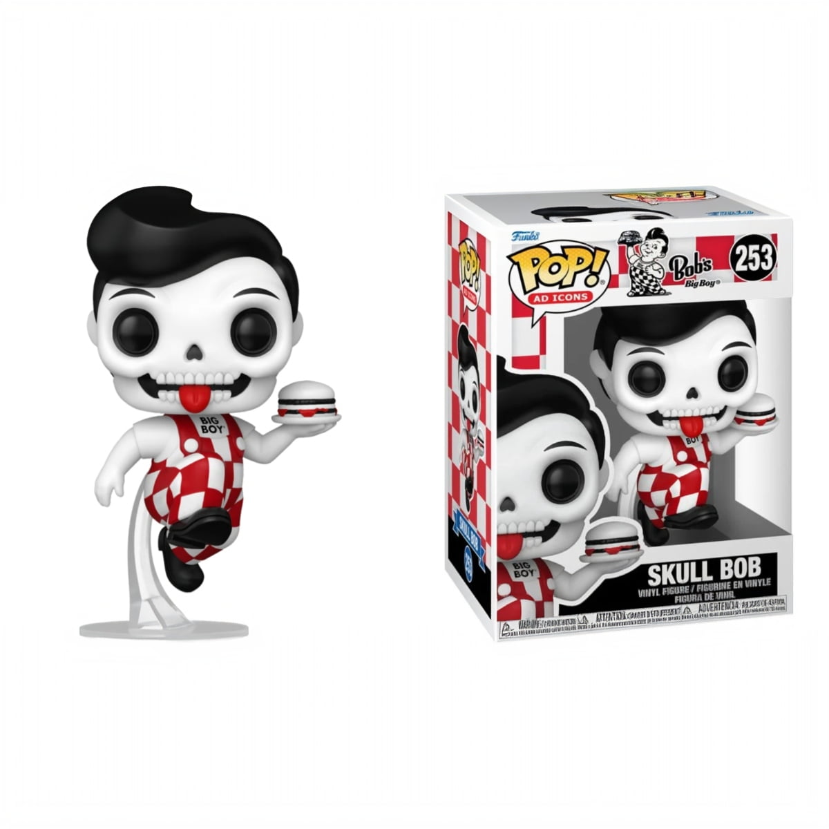 Funko POP! AD Icons: Bob's Big Boy - Skull Bob - Walmart.com