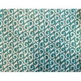 thumbnail image 1 of POP Accents PA0097E Yang Teal - 7 ft x 10 ft Space Rug, 1 of 2