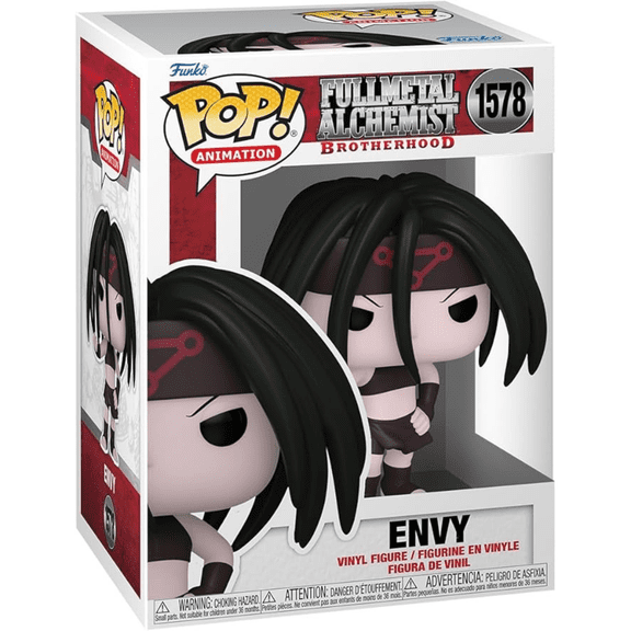 Funko Pop Animation: Fullmetal Alchemist: Brotherhood - Envy - Full Metal Alchemist - Collectable Vinyl Figure - Gift Idea - Official Merchandise - Toys for Kids & Adults - Anime Fans