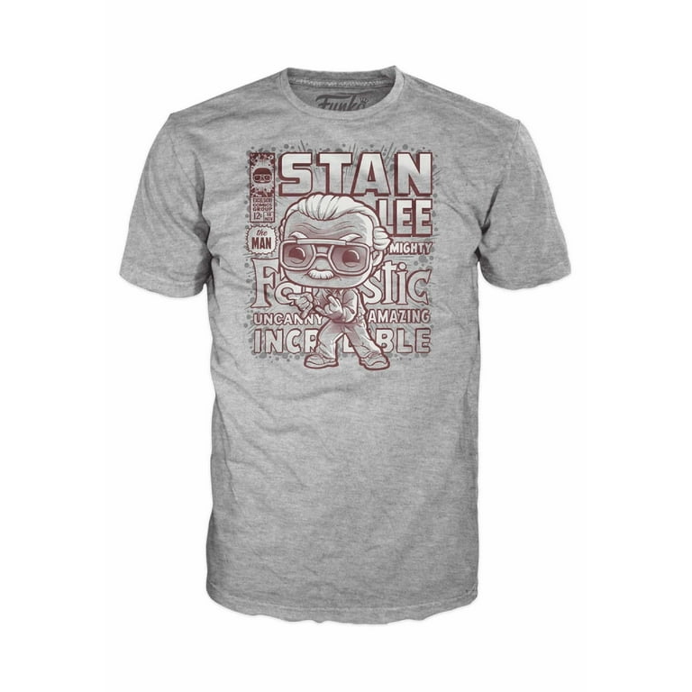 Stan lee spiderman t shirt hotsell
