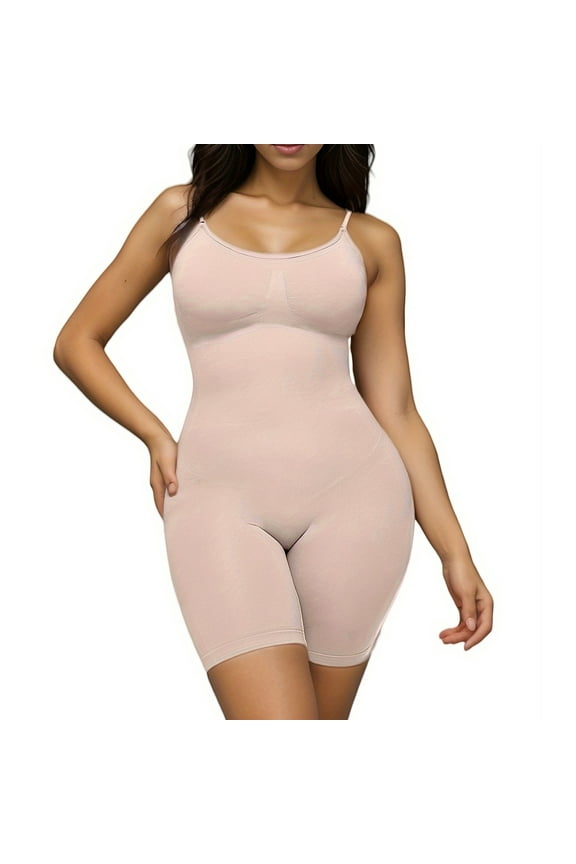 Bodysuit for Women Tummy Control Seamless Full Body Shaper Fajas Butt Lifter Thigh Slimmer Shapewear
