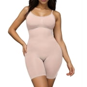 POP CLOSETS Bodysuit for Women Tummy Control Seamless Full Body Shaper Fajas Butt Lifter Thigh Slimmer Shapewear