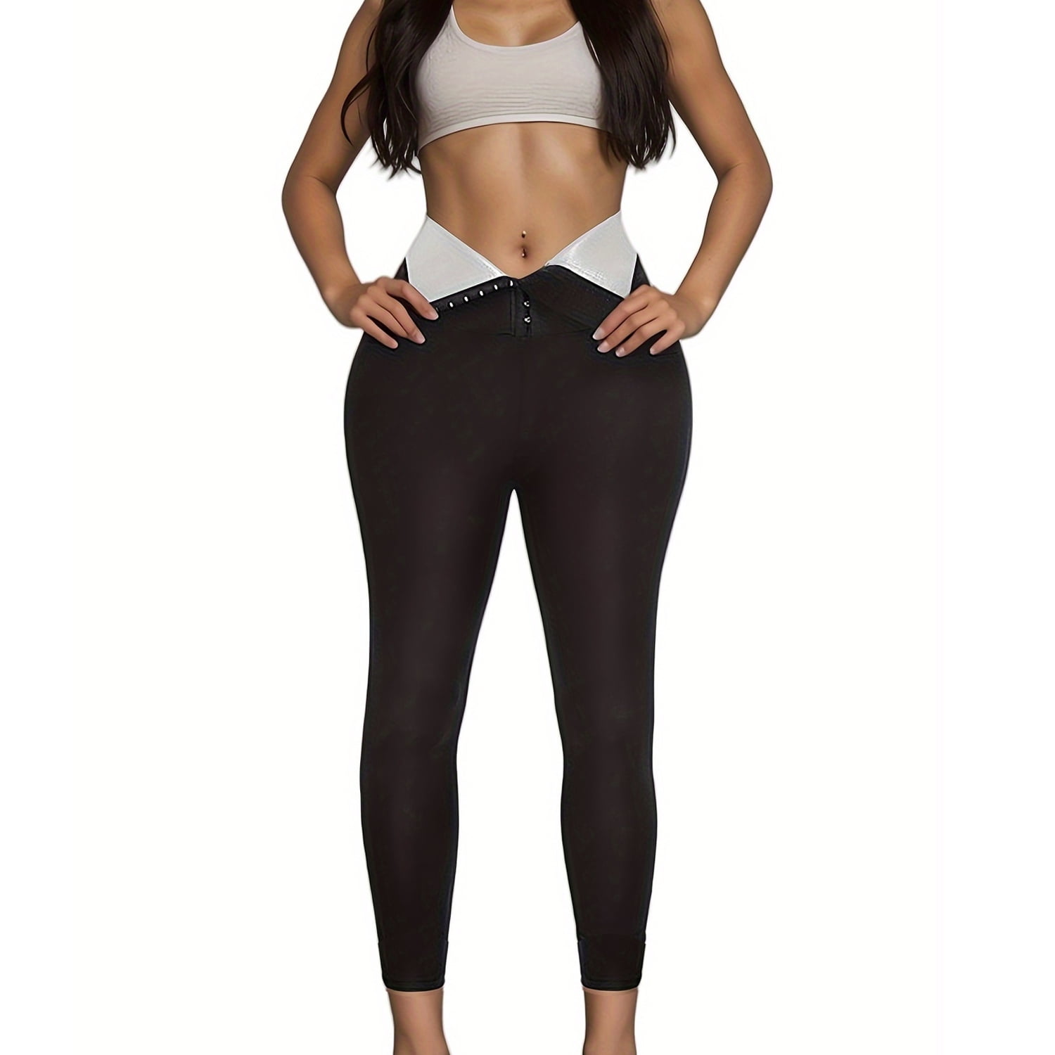 Pantaloni Sauna Donna Vita Alta - Modellanti Per Dimagrimento E Tummy Control