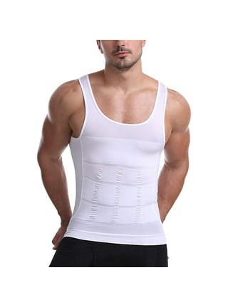 Men Sweat Sauna Body Shaper Vest Waist Trainer Slimming Tank Top Shapewear