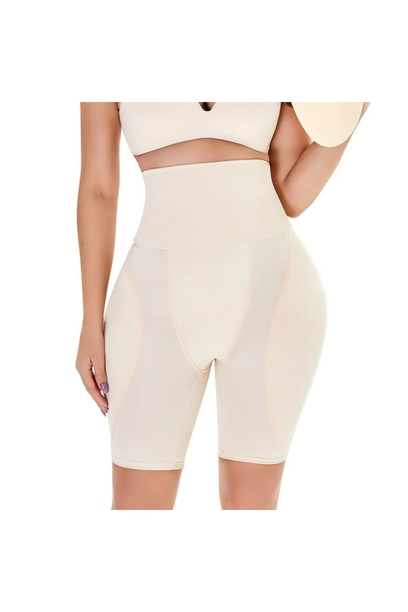Padded Butt Lifter Shaper Hip Enhancer Shapewear Tummy Control High Waist Women BBL Shorts Sexy Curvy