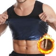 thumbnail image 1 of POP CLOSETS Sauna Sweat Suit Men Weight Loss Shapewear Heat Trapping Sweat T-Shirt Compression Vest, 1 of 7