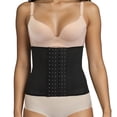 thumbnail image 1 of POP CLOSETS Women's Waist Trainer Corset Belt Tummy Control Weight Loss Body Shaper with 6 Row Adjustable Hooks, 1 of 7